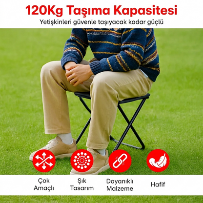Novra - Taşınabilir Katlanır Tabure